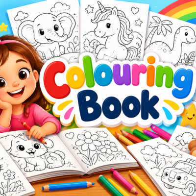 Coloring Books and Kids
