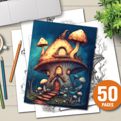 Magical Mushroom Houses
