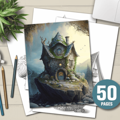 Stone Fairy House