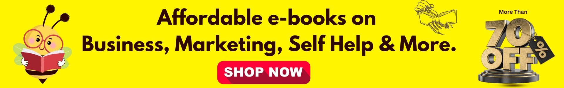 All digital cart affordable ebooks banner